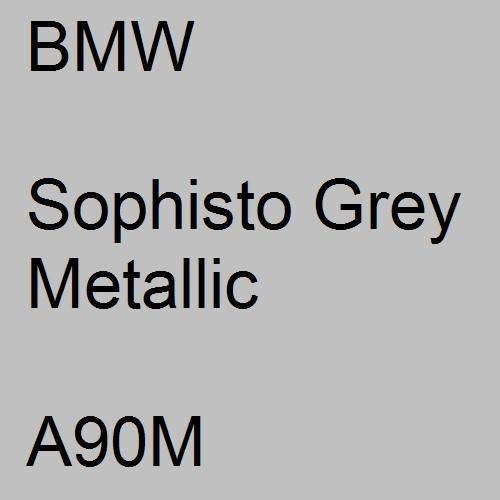 BMW, Sophisto Grey Metallic, A90M.